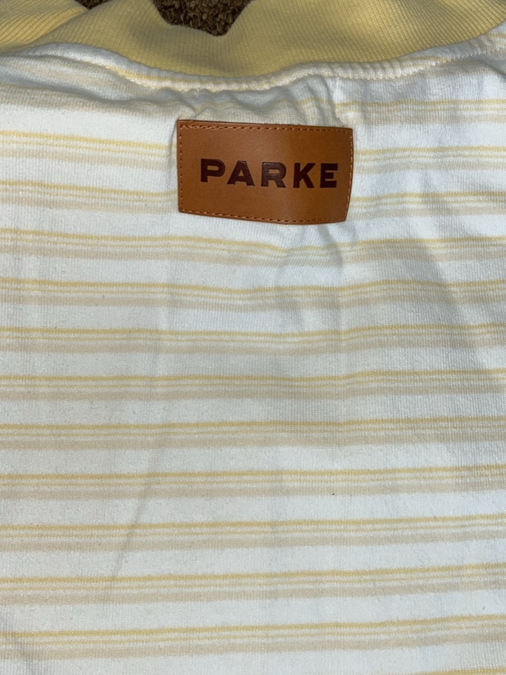 PARKE Sunstripe Mockneck stripe pullover - Picture 5 of 5